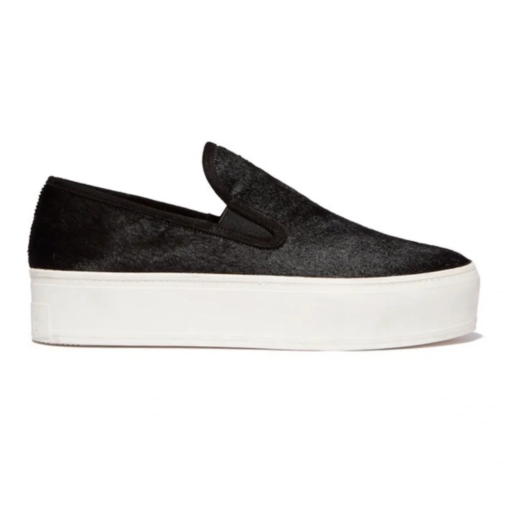 EUC - Loeffler Randall Kane Platform Slip on Sneakers - Size 7